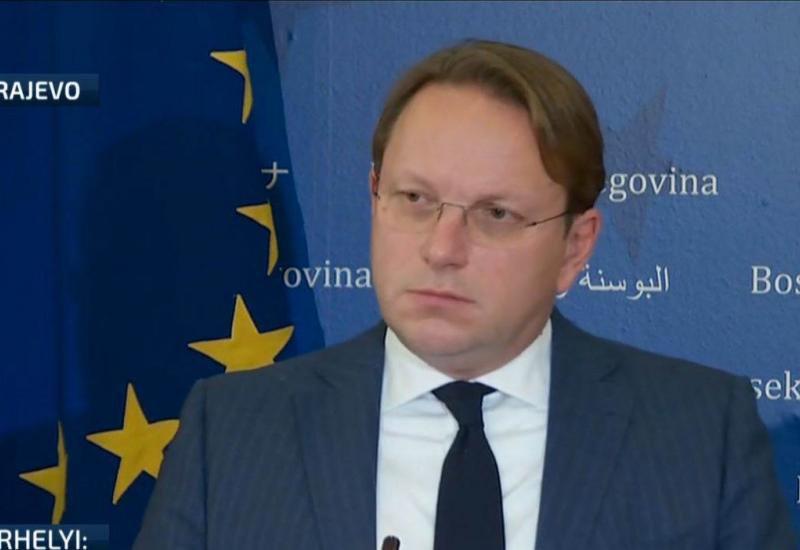 Varhelyi: Preporuka EK za kandidatski status BiH je bezuvjetna, ali "uz očekivanja"